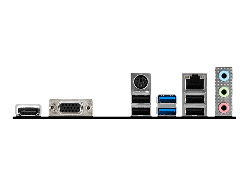 MSI H510M-A PRO - Motherboard - micro ATX - LGA1200-Sockel - H510 Chipsatz - USB 3.2 Gen 1 - Gigabit LAN - Onboard-Grafik (CPU erforderlich) MSI H510M-A PRO - Motherboard - micro ATX - LGA1200-Sockel - H510 Chipsatz - USB 3.2 Gen 1 - Gigabit LAN - Onboard-Grafik (CPU erforderlich)