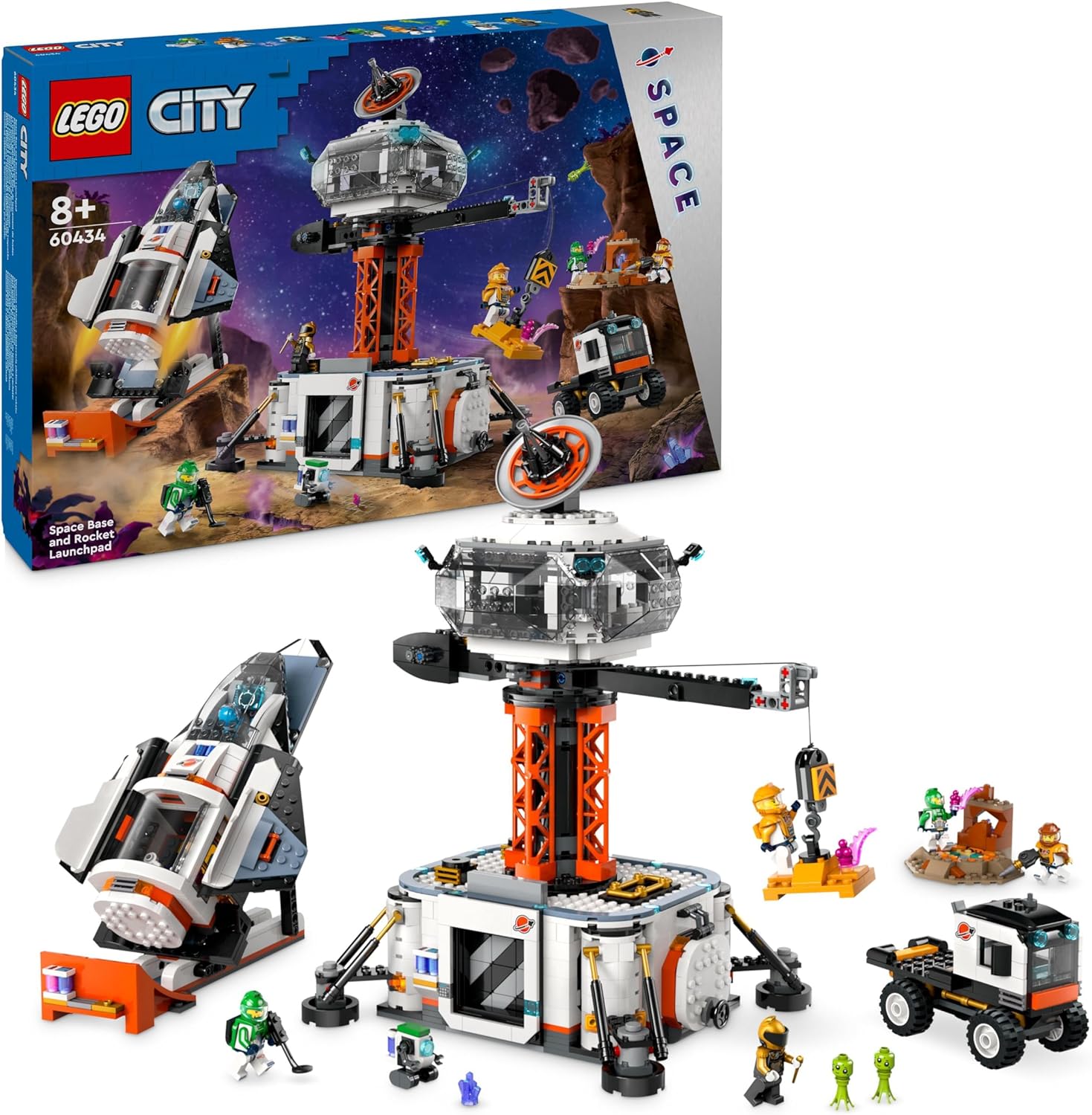 LEGO City Raumbasis mit Startrampe                    60434