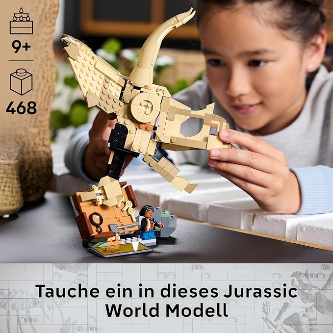 LEGO 76969 Jurassic World Dinosaurier-Fossilien: Triceratops
