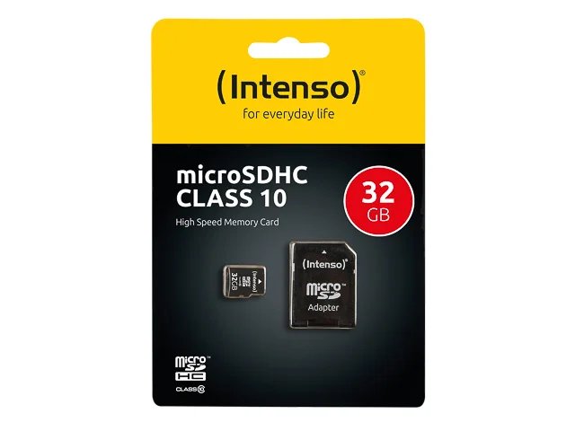 Intenso 32GB MicroSDHC Klasse 10