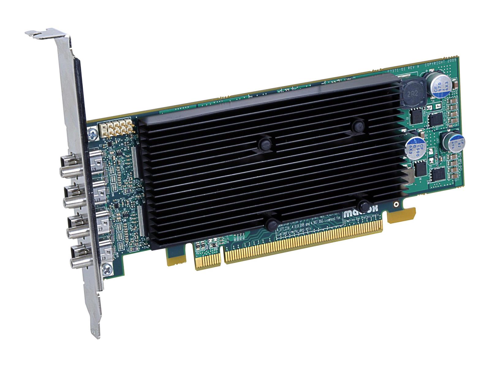 Matrox M9148 - Grafikkarten - M9148 - 1 GB - PCIe x16 Low-Profile