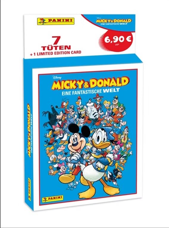 Micky & Donald - Eine fantastische Welt Sticker & Card Collection Eco-Blister *Deutsche Version*