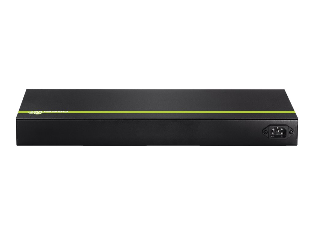 Trendnet TPE-TG160G Netzwerk-Switch Unmanaged L2 Gigabit Ethernet (10/100/1000) Power over Ethernet (PoE) 1U Schwarz