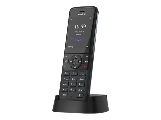 Yealink W78H DECT-Telefon Anrufer-Identifikation Schwarz