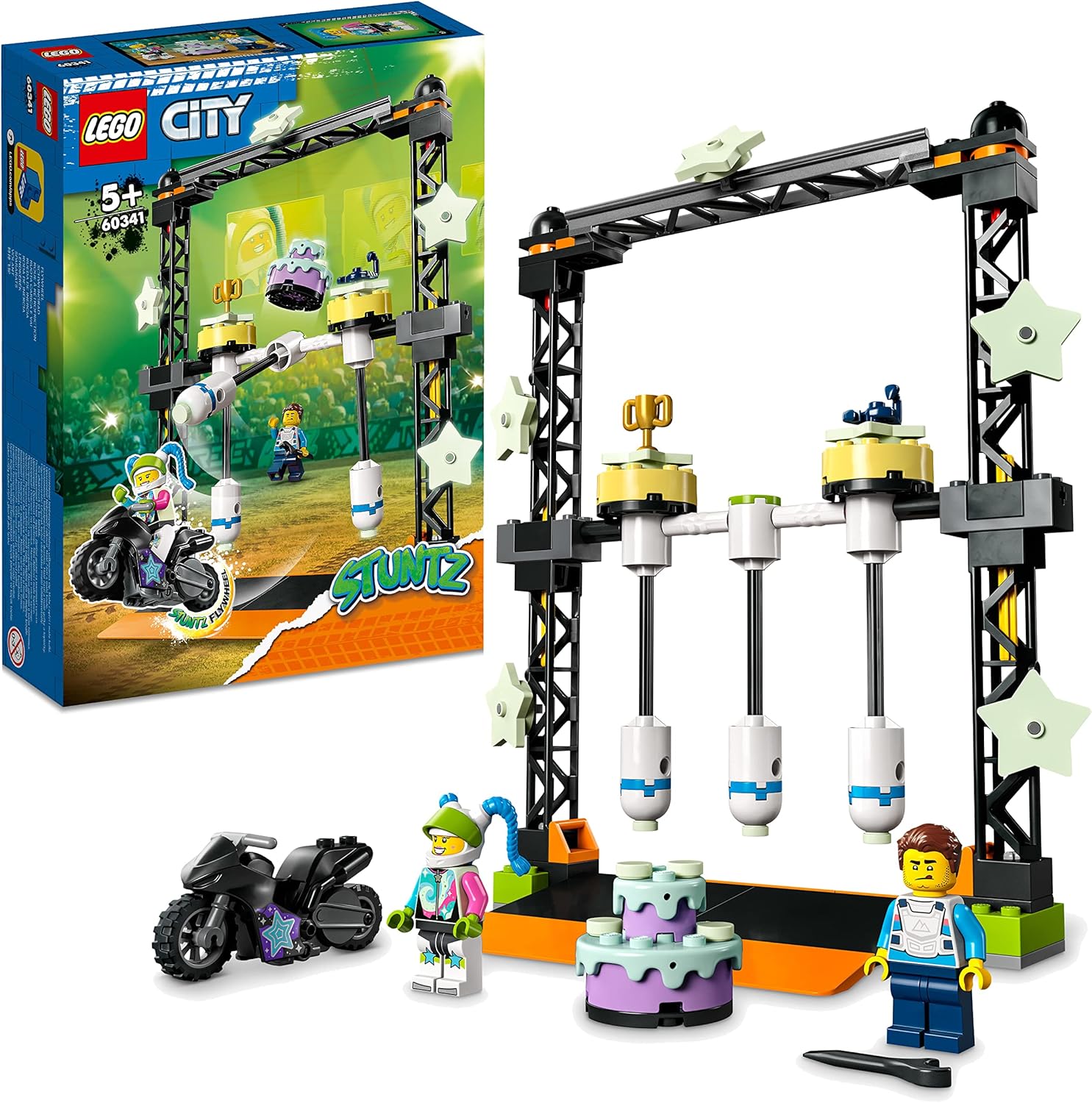 LEGO City   Umstoß-Stuntchallenge                     60341