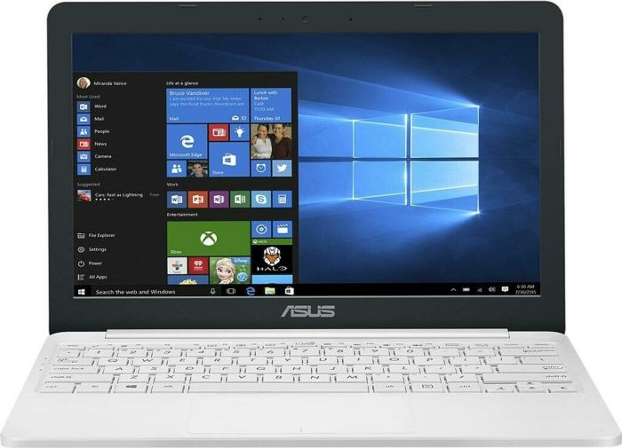 ASUS E203MA-FD048TS N4000 Notebook 29,5 cm (11.6 Zoll) HD Intel® Celeron® 4 GB LPDDR4-SDRAM 64 GB eMMC Wi-Fi 5 (802.11ac) Windows 10 Home S Schwarz, Weiß