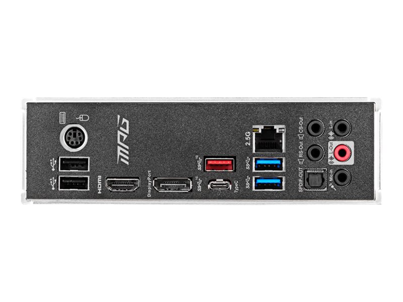 MSI MPG Z490 CARBON EK X - Motherboard - ATX - LGA1200-Sockel - Z490 Chipsatz - USB-C Gen2, USB 3.2 Gen 1, USB 3.2 Gen 2, USB-C Gen 2x2 - 2.5 Gigabit LAN, Wi-Fi, Bluetooth - Onboard-Grafik (CPU erforderlich)