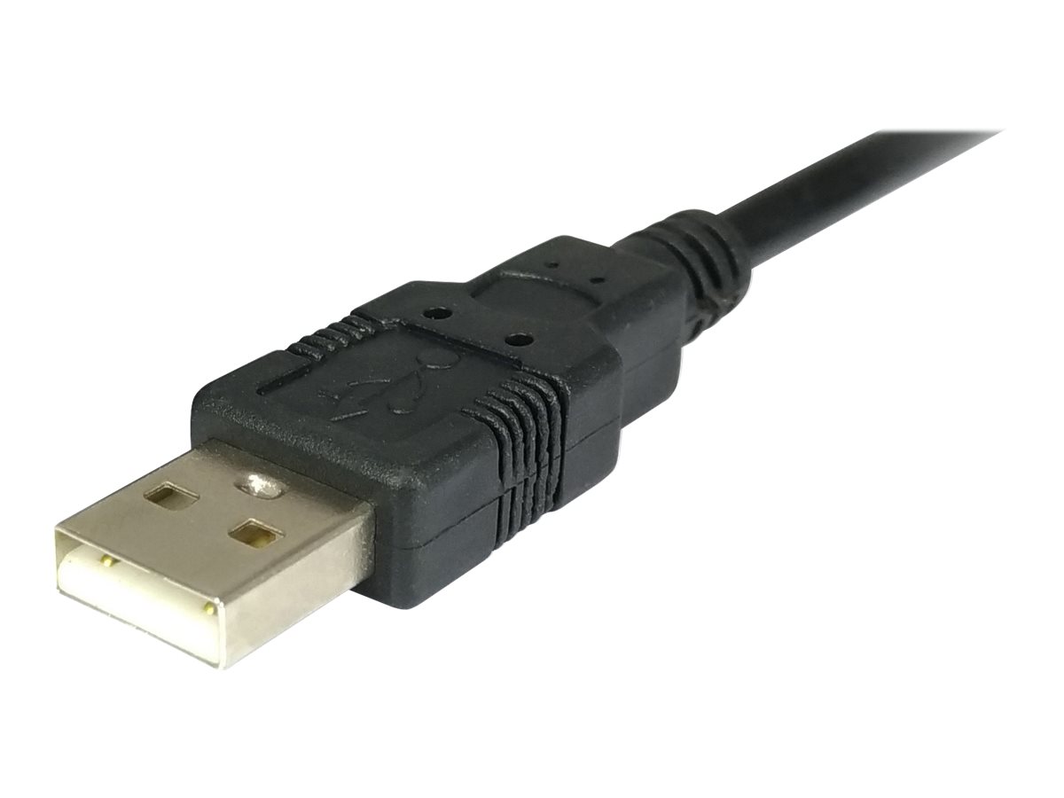 Equip USB auf Parallel adapter kable, schwarz