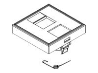 Equip 125471 Wandplatte/Schalterabdeckung Weiß