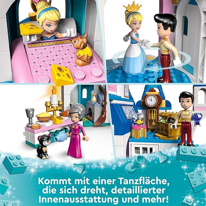 LEGO Disney Princess 43206 Cinderellas Schloss LEGO Disney Princess 43206 Cinderellas Schloss