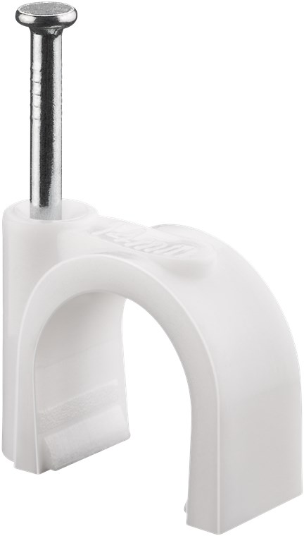 Kabelschelle 14 mm, weiß