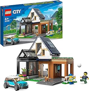 LEGO City   Familienhaus mit    Elektroauto           60398