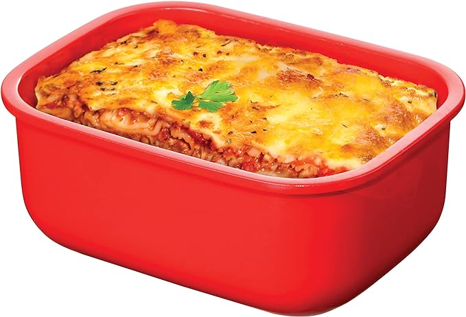 sistema Mikrowellenbehälter Eckig mit Ventil 525 ml rot sistema Mikrowellenbehälter Eckig mit Ventil 525 ml rot