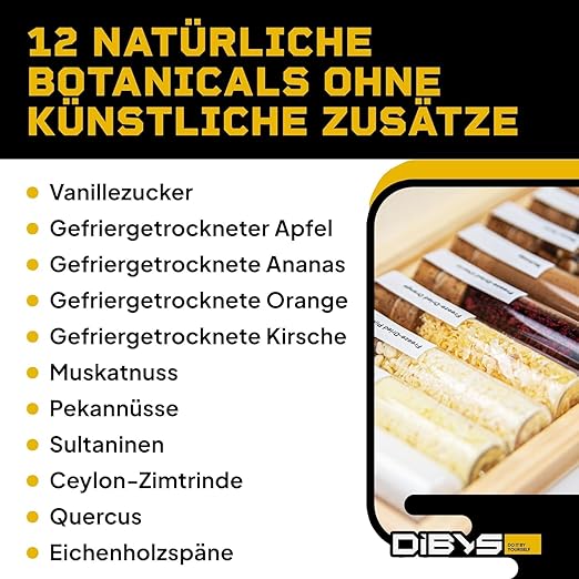 DIBYS SET ZUM SELBERMACHEN VON RUM 12 REAGENZGL. MHD 12/26