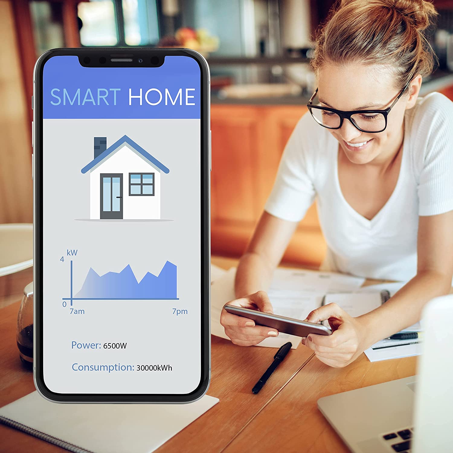 Qubino Smart Meter - Leistungsmesser - kabellos