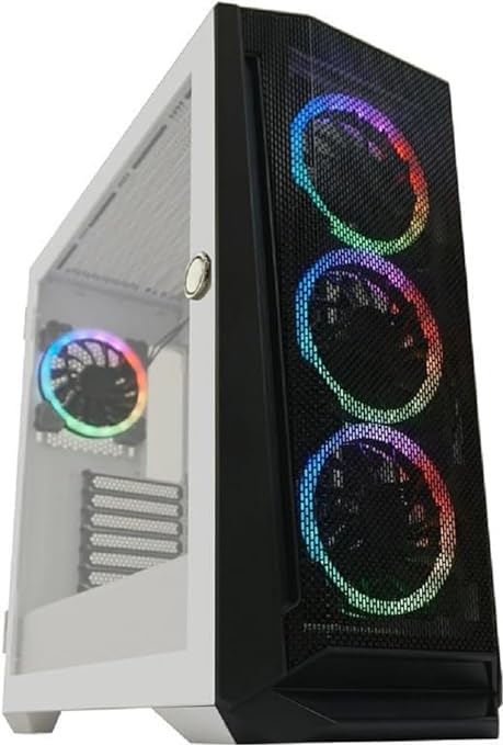 LC-Power Holo-1_X Midi Tower Weiß