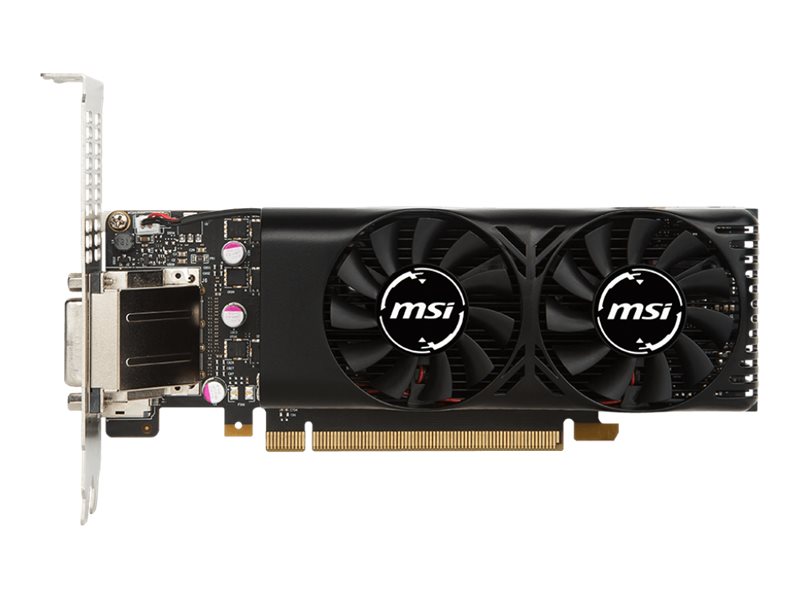 MSI GTX 1050 TI 4GT LP - Grafikkarten - GF GTX 1050 Ti MSI GTX 1050 TI 4GT LP - Grafikkarten - GF GTX 1050 Ti