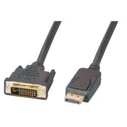 EFB Elektronik K5564SW.1V2 Videokabel-Adapter 1 m DVI DisplayPort Schwarz