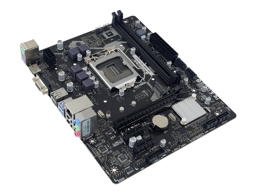 Biostar H410MH S2 - 6.0 - Motherboard - micro ATX - LGA1200-Sockel - H510 Chipsatz - USB 3.2 Gen 1 - Gigabit LAN - Onboard-Grafik (CPU erforderlich)