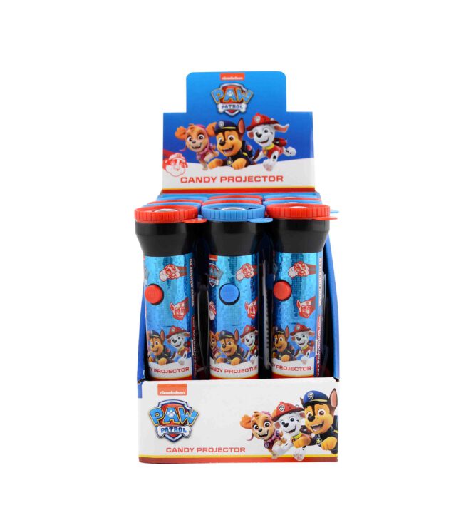 Paw Patrol - Candy Projector im Display - 12 Stück