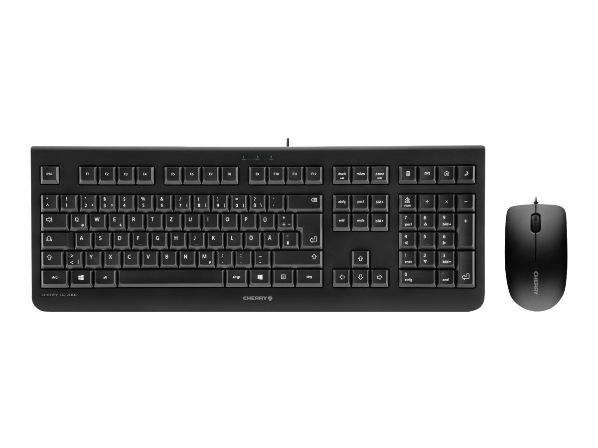 CHERRY DC2000 TASTATUR+MAUS QWERTZ DE CHERRY DC2000 TASTATUR+MAUS QWERTZ DE