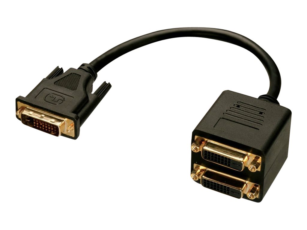 Lindy DVI Splitter Cable - DVI-Splitter - DVI-D (M)