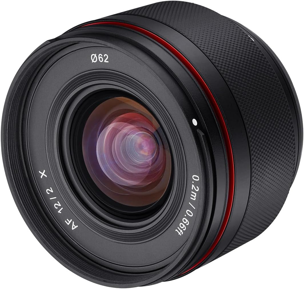 Samyang AF 12mm F2,0 Fuji X Objektiv - Autofokus Ultra Weitwinkel Festbrennweite für Fujifilm X-Mount APS-C lichtstark für Fuji X Mount Kameras X-T4 T3 X-T30 X-T20 X-E4 XE3 X-Pro 3 X-H1 Wetterschutz Samyang AF 12mm F2,0 Fuji X Objektiv - Autofokus Ultra Weitwinkel Festbrennweite für Fujifilm X-Mount APS-C lichtstark für Fuji X Mount Kameras X-T4 T3 X-T30 X-T20 X-E4 XE3 X-Pro 3 X-H1 Wetterschutz