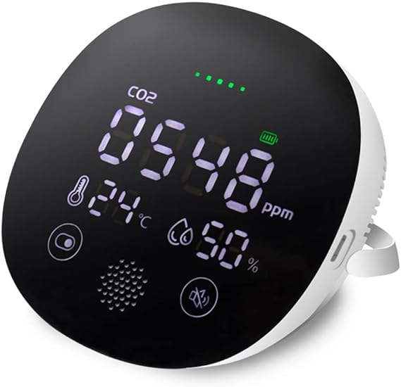 LogiLink Alarm Co2 Indoor Air Quality Monitor
