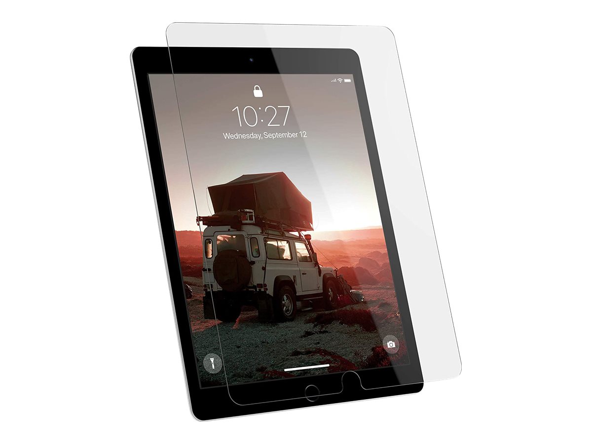 Urban Armor Gear UAG Screen Protector for iPad 10.2-in (9/8/7 Gen, 2021/2020/2019) - Clear - Bildschirmschutz für Tablet - Glas - 10.2" - für Apple 10.2-inch iPad (7. Generation, 8. Generation, 9. Generation)