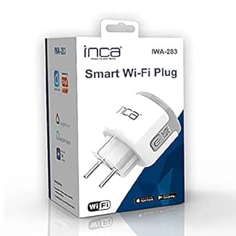 INCA WLAN Smart Steckdose IWA-283, Android & IOS, WEIß retail