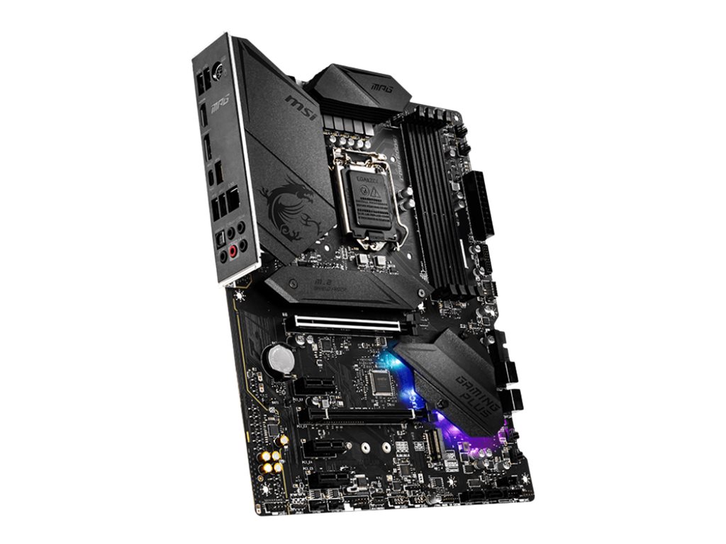 MSI MPG Z490 CARBON EK X - Motherboard - ATX - LGA1200-Sockel - Z490 Chipsatz - USB-C Gen2, USB 3.2 Gen 1, USB 3.2 Gen 2, USB-C Gen 2x2 - 2.5 Gigabit LAN, Wi-Fi, Bluetooth - Onboard-Grafik (CPU erforderlich)