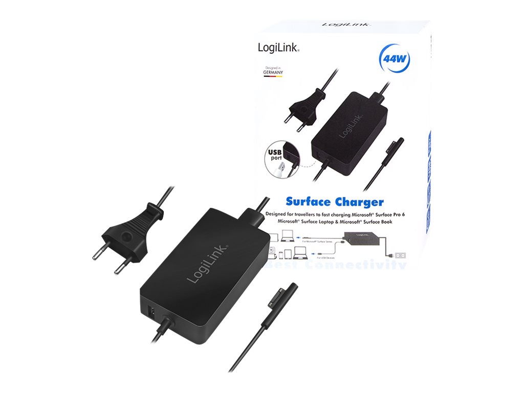 LogiLink PA0197 Ladegerät für Mobilgeräte Laptop, Universal Schwarz AC Drinnen