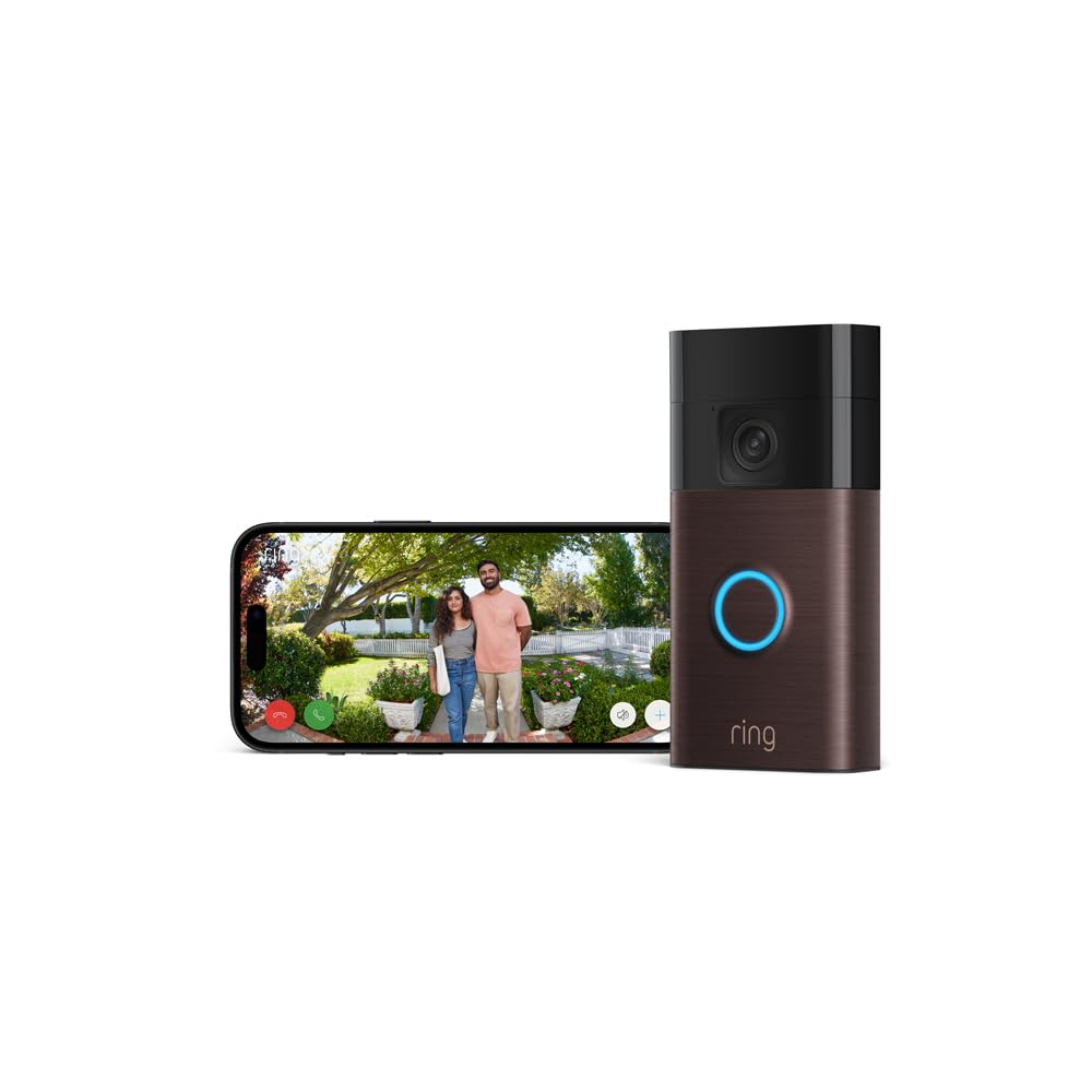 Amazon Ring Video Doorbell Brons Amazon Ring Video Doorbell Brons