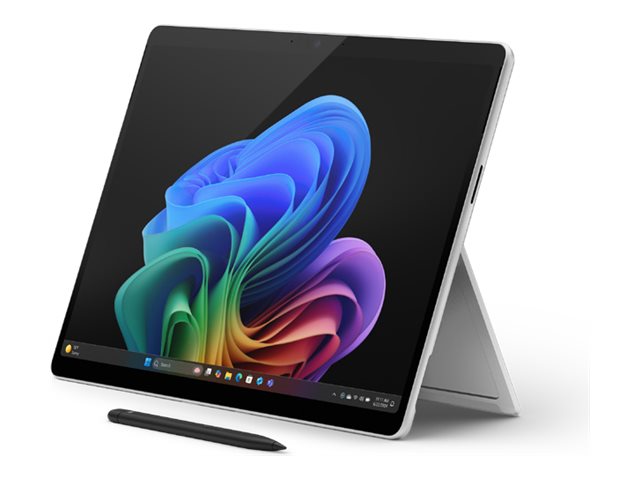 Microsoft Surface Pro 11 Copilot+ PC 5G Qualcomm Snapdragon LTE 512 GB 33 cm (13") 16 GB Wi-Fi 7 (802.11be) Windows 11 Pro Platin