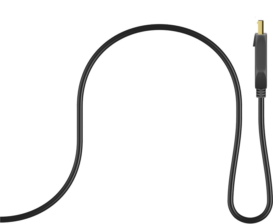 Optisches DisplayPort™ Hybrid-Verbindungskabel 2.0 (AOC), vergoldet Optisches DisplayPort™ Hybrid-Verbindungskabel 2.0 (AOC), vergoldet