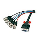 Lindy VGA-Kabel - HD-15 (VGA) (M) zu BNC (M)