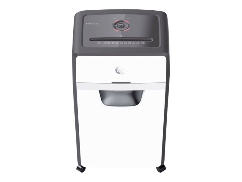HP OneShred 24CC Aktenvernichter Partikelschnitt-Zerkleinerung 65 dB 22 cm Weiß, Schwarz HP OneShred 24CC Aktenvernichter Partikelschnitt-Zerkleinerung 65 dB 22 cm Weiß, Schwarz