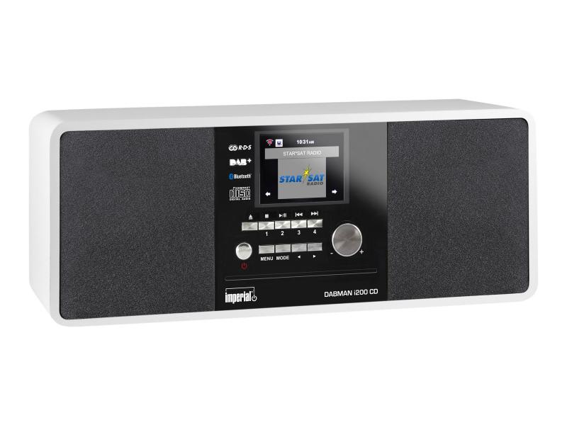imperial Radio DABMAN i200 CD/Internet/DAB/DAB+/UKW weiß