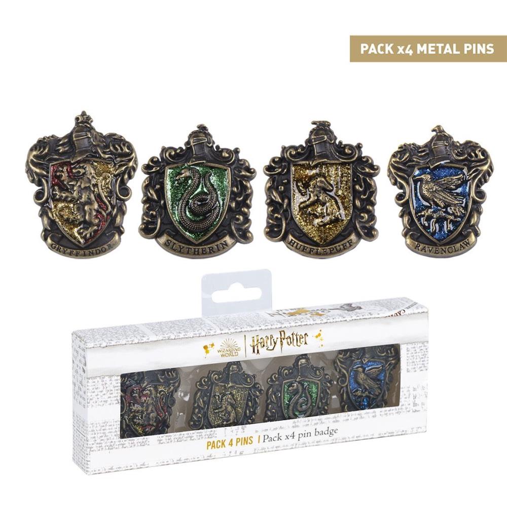 Harry Potter - Pin Pack 4er Set