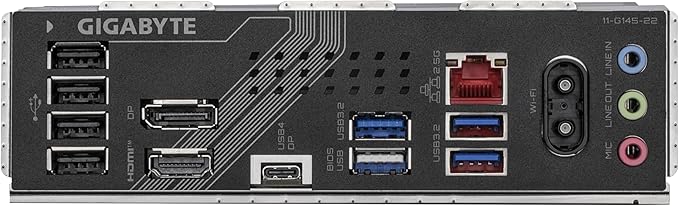 GIGABYTE B860M GAMING X WIFI6E Mainboard - Intel Core Ultra CPUs, 8+1+2+2 Phasen VRM, bis zu 9200MHz DDR5, 1xPCIe 5.0 + 1xPCIe 4.0 M.2, 2,5 GbE LAN, WIFI 6E, USB 4