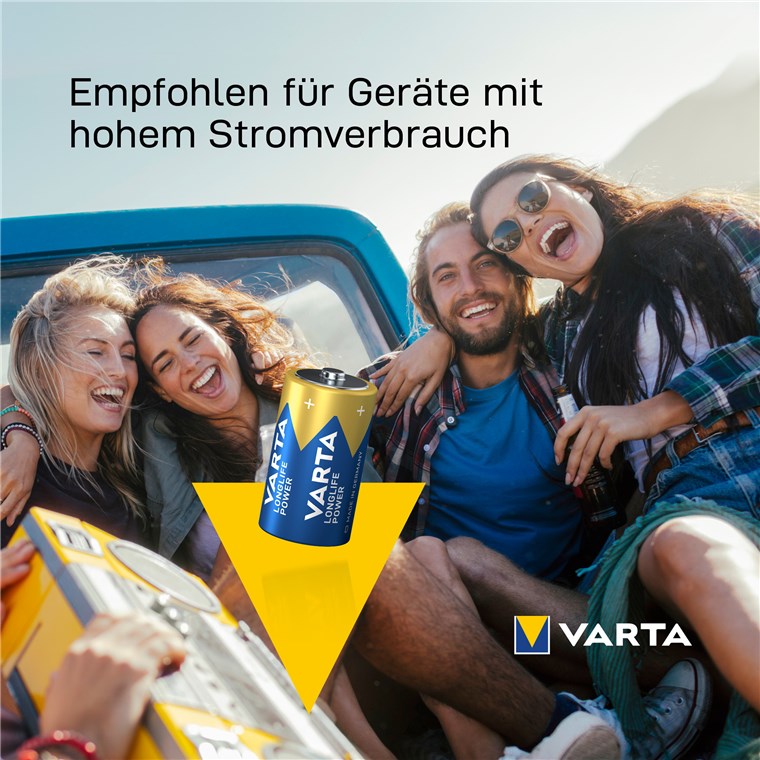 Varta High Energy - Batterie 2 x D - Alkalisch Varta High Energy - Batterie 2 x D - Alkalisch