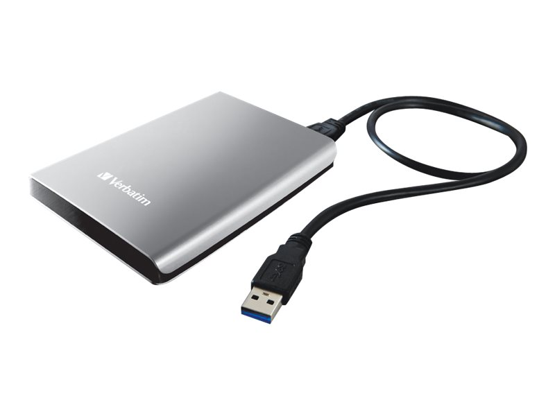 Verbatim Portables Festplattenlaufwerk Store 'n' Go USB 3.0, 2 TB, Silber Verbatim Portables Festplattenlaufwerk Store 'n' Go USB 3.0, 2 TB, Silber