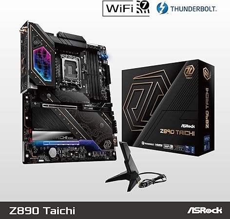 Asrock Z890 Taichi Intel Z890 LGA 1851 (Socket V1) ATX