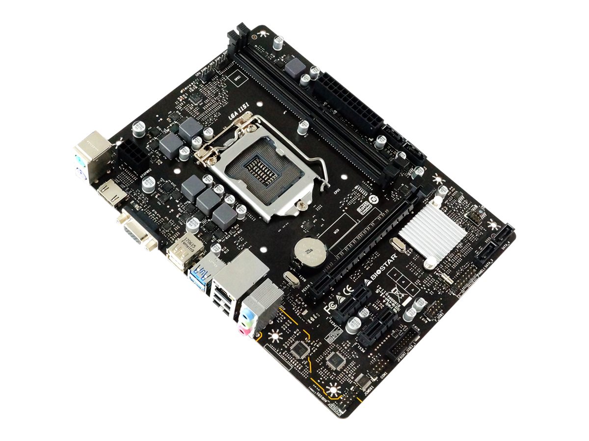 Biostar H310MHP - 7.X - Motherboard - micro ATX - LGA1151 Socket - H310 Chipsatz - USB 3.1 Gen 1 - Gigabit LAN - Onboard-Grafik (CPU erforderlich)