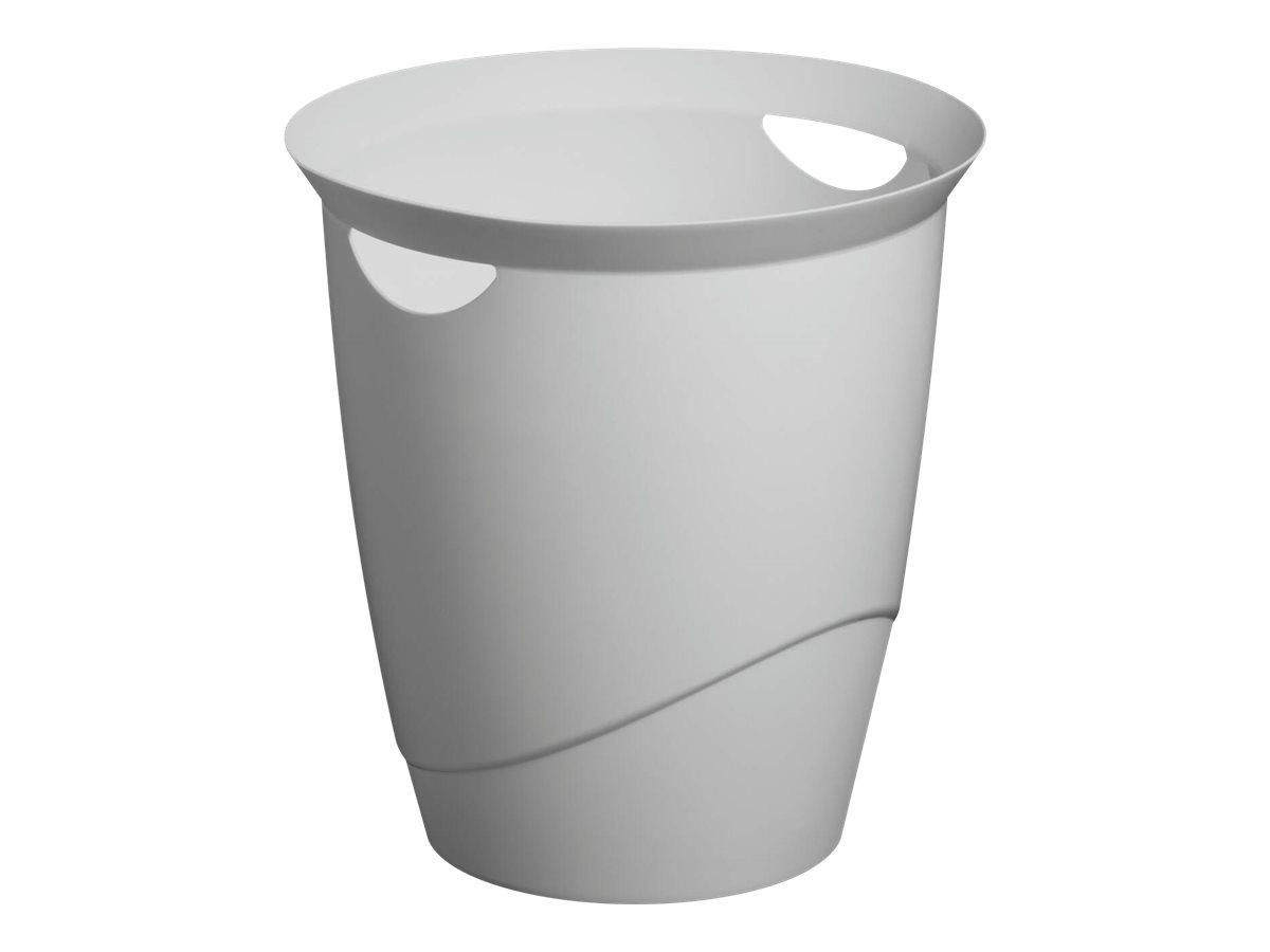 DURABLE Papierkorb ECO 16l rund grau