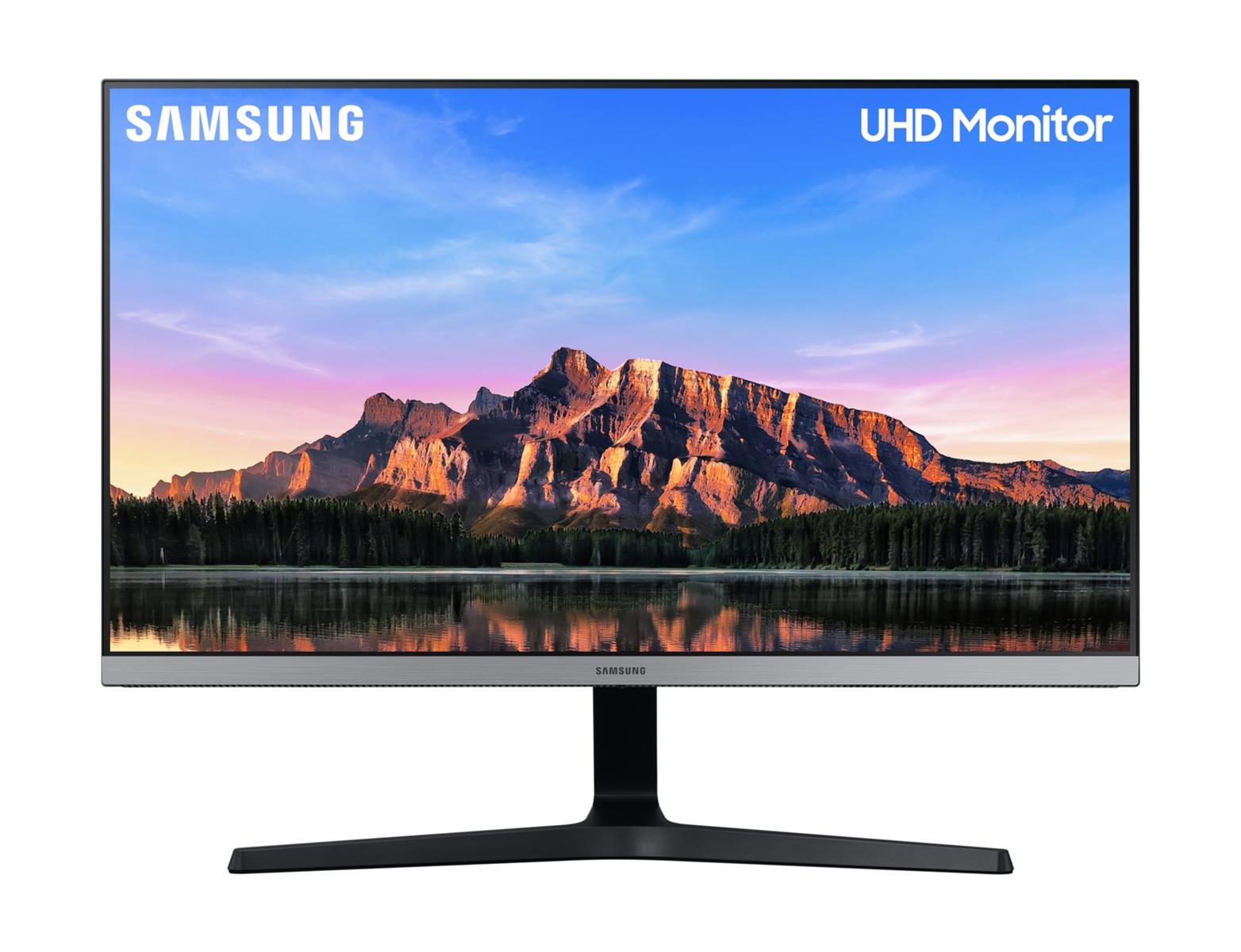 Samsung U28R554UQU LED display 71,1 cm (28") 3840 x 2160 Pixel LCD Schwarz, Grau