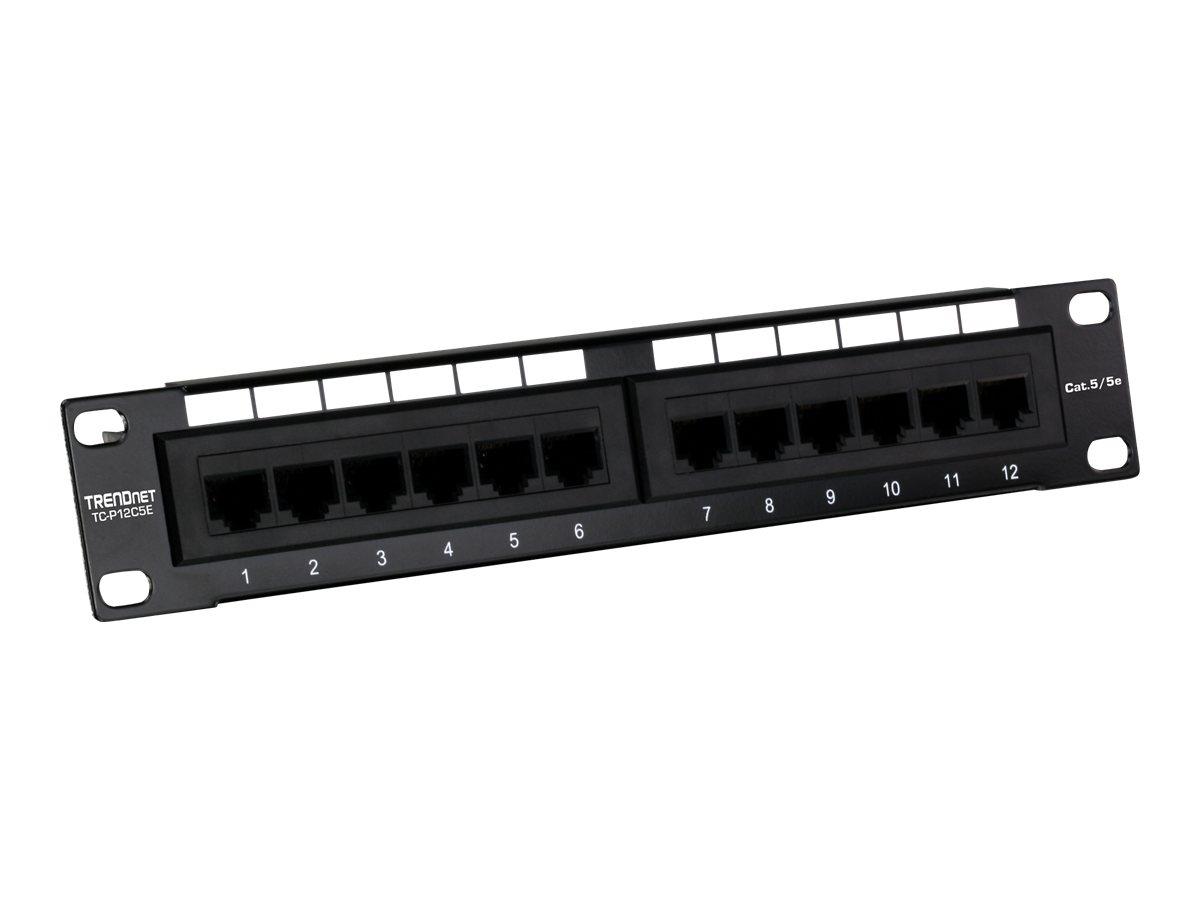 TRENDnet Patch Panel - 12 Ports