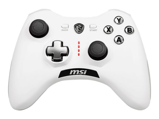 MSI Force GC20 V2 Weiß USB 2.0 Gamepad Analog / Digital Android, PC