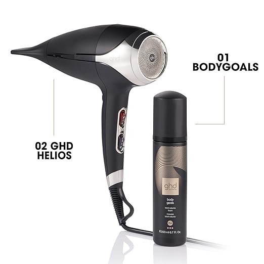 ghd Helios Haartrockner schwarz