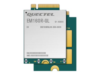 Lenovo Quectel EM160R-GL - Drahtloses Mobilfunkmodem - 4G LTE Advanced - M.2 Card - 1 Gbps - für (WWAN-ready):